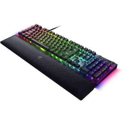 Клавіатура Razer BlackWidow V4 Yellow Switch USB RU Black (RZ03-04692500-R3R1) Вінниця