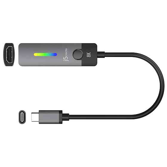 Адаптер J5create USB-C — HDMI (M/F), Space Grey (JCA157-N) ( 12746 ) Харьков