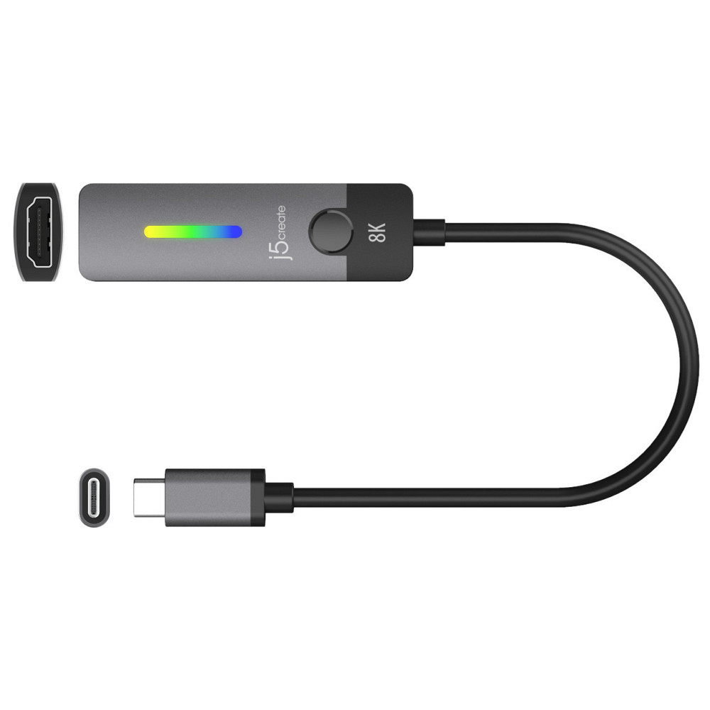 Адаптер J5create USB-C — HDMI (M/F), Space Grey (JCA157-N) ( 12746 ) Харьков - изображение 2