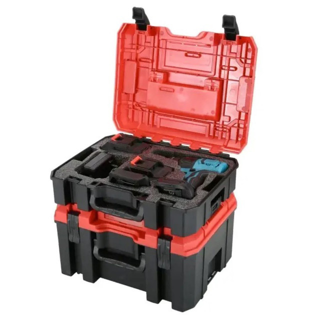 Электрический шуруповерт в чемодане, Аккумуляторная отвертка с набором насадок, Фирменный шуруповерт DS-38 Ивано-Франковск - изображение 1