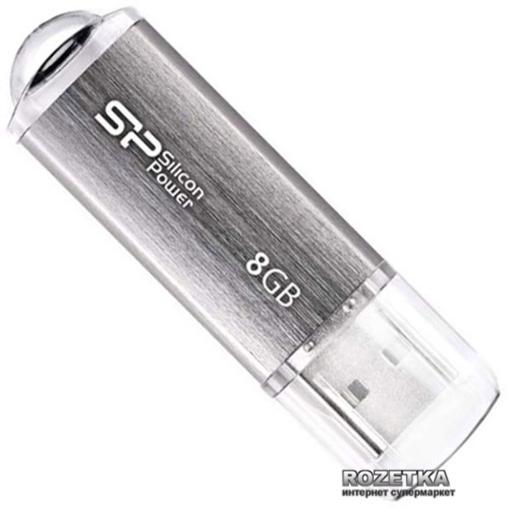 Flash SiliconPower USB 2.0 Ultima II - I series 8Gb Silver Київ - фото 2