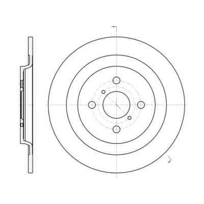 Тормозной диск REMSA 61173.00 Винница