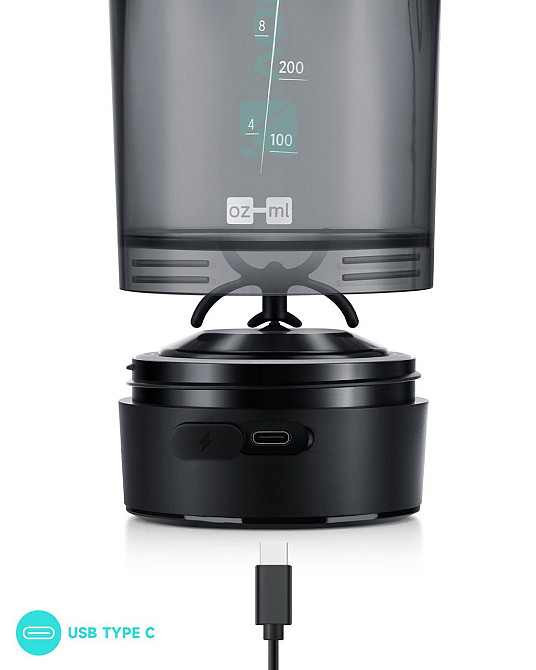 Шейкер спортивний електричний VOLTRX Gallium 700 мл. Tritan Mint Кам'янське - фото 7