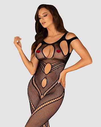 Бодистокинг Obsessive Bodystocking G322 S/M/L, фантасмагорически-силуэтный крой Sex Aura Киев