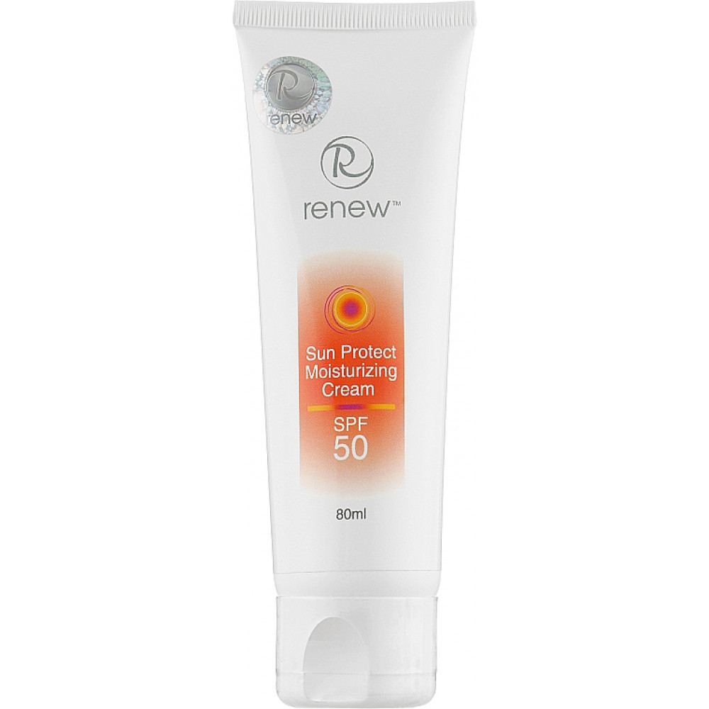 Renew Крем сонцезахисний зволожувальний SPF 50 SUN PROTECT MOISTURIZING CREAM SPF 50 80 мл Дніпро - фото 1