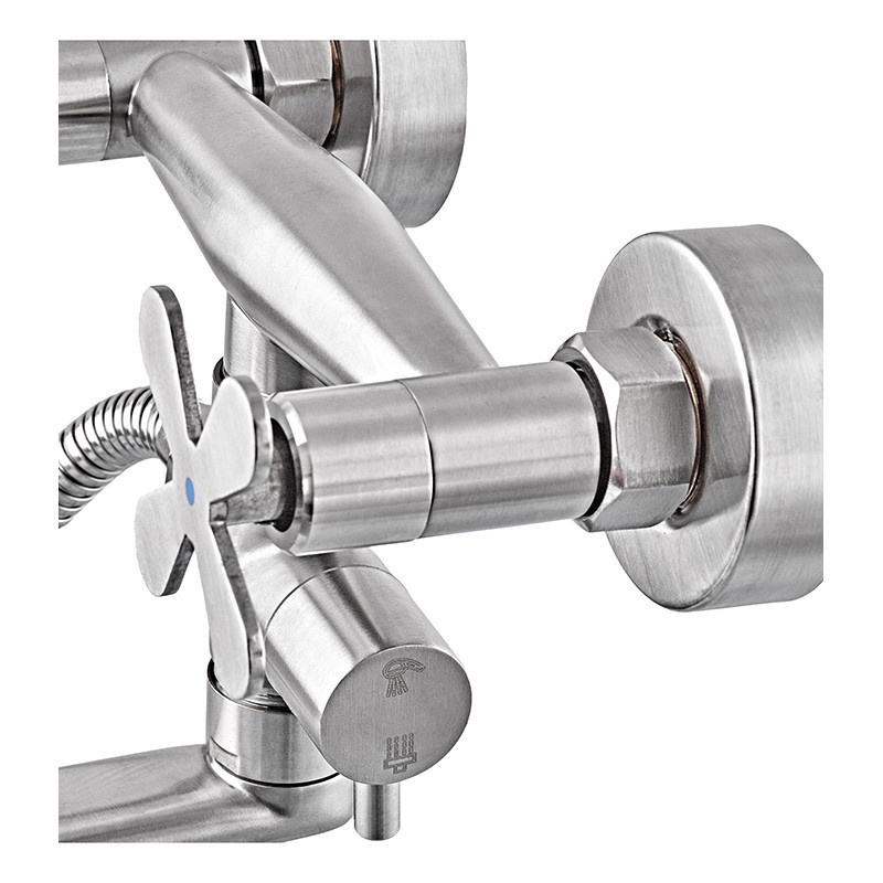 Змішувач для ванни Zerix GTA-006 з нержавіючої сталі SUS304 (ZX5562) Харків - фото 5