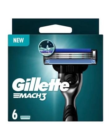Змінні картриджі Gillette Mach3 6 шт Київ