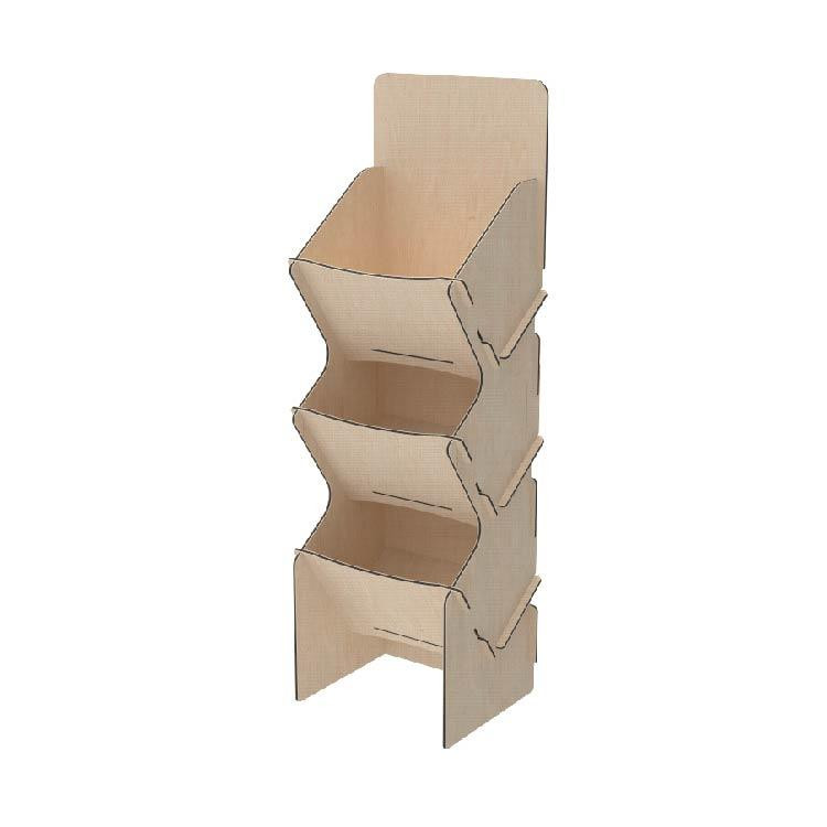 Стеллаж из фанеры EKOSTAR 220х200х660 Киев - изображение 1