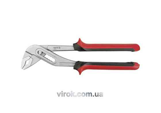Кліщі переставні YATO : L= 250 мм [6/24] Одесса