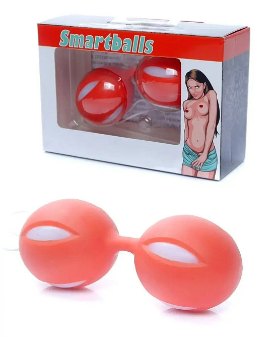 Вагинальные шарики Boss Series - Smartballs Red, BS6700021 Sex Aura Киев - изображение 1