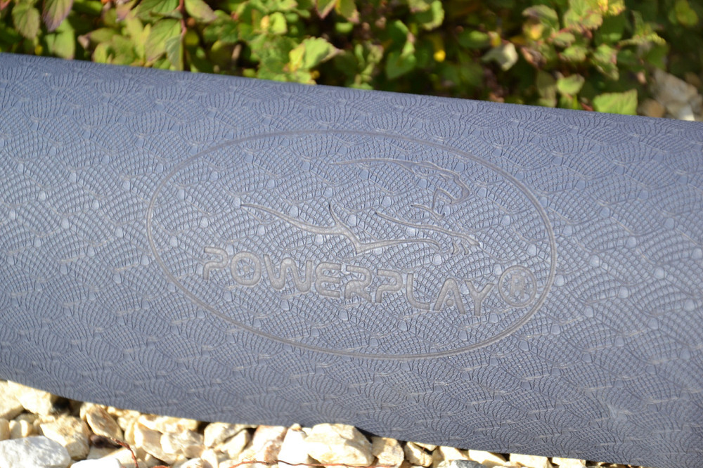 Килимок для йоги та фітнесу PowerPlay 4150 TPE Premium Performance Mat Синій (183x61x0.6) Луцьк - фото 9