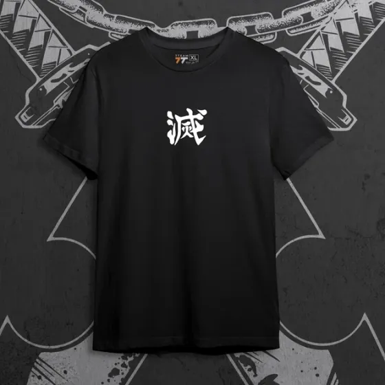 Футболка для подростка мальчика с принтом Клинок Рассекающий Демонов Тенген Узуй 8 Размер 160 Anime10776 Днепр