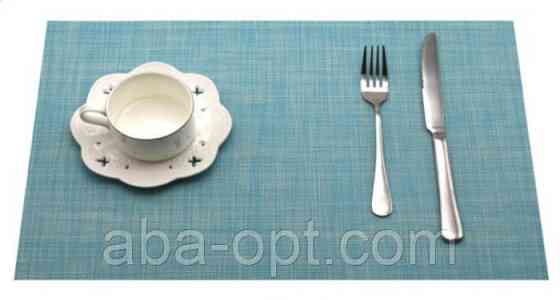 Килимок для сервірування столу блакитний 45 х 30 см (шт) Одеса