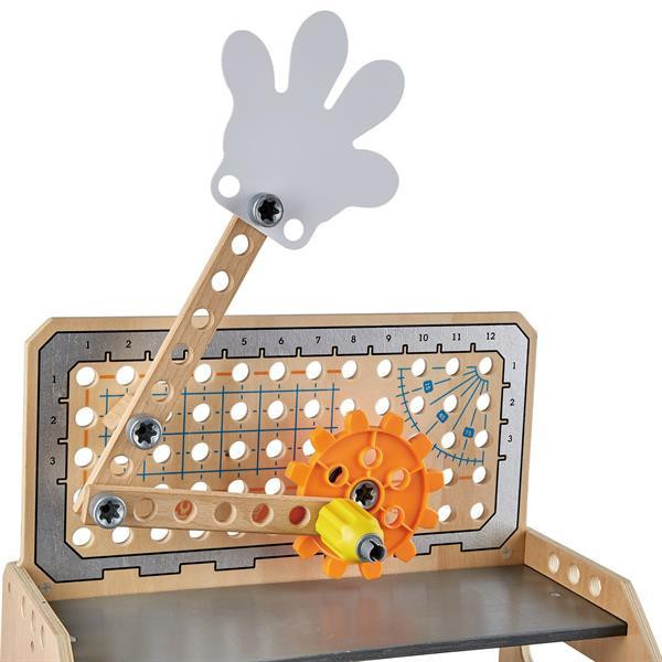 Конструктор Hape Junior Inventor Науковий верстак настільний 58 деталей (E3028) Харків - фото 13