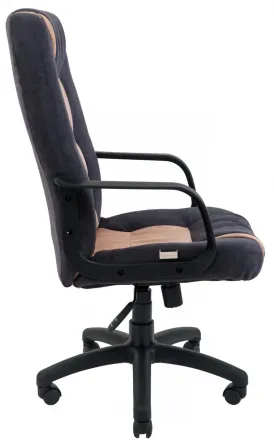 Офісне Крісло Керівника Richman Chelsea Misti Dark Grey-Cream Пластік М1 Tilt Серо-бежевий Київ