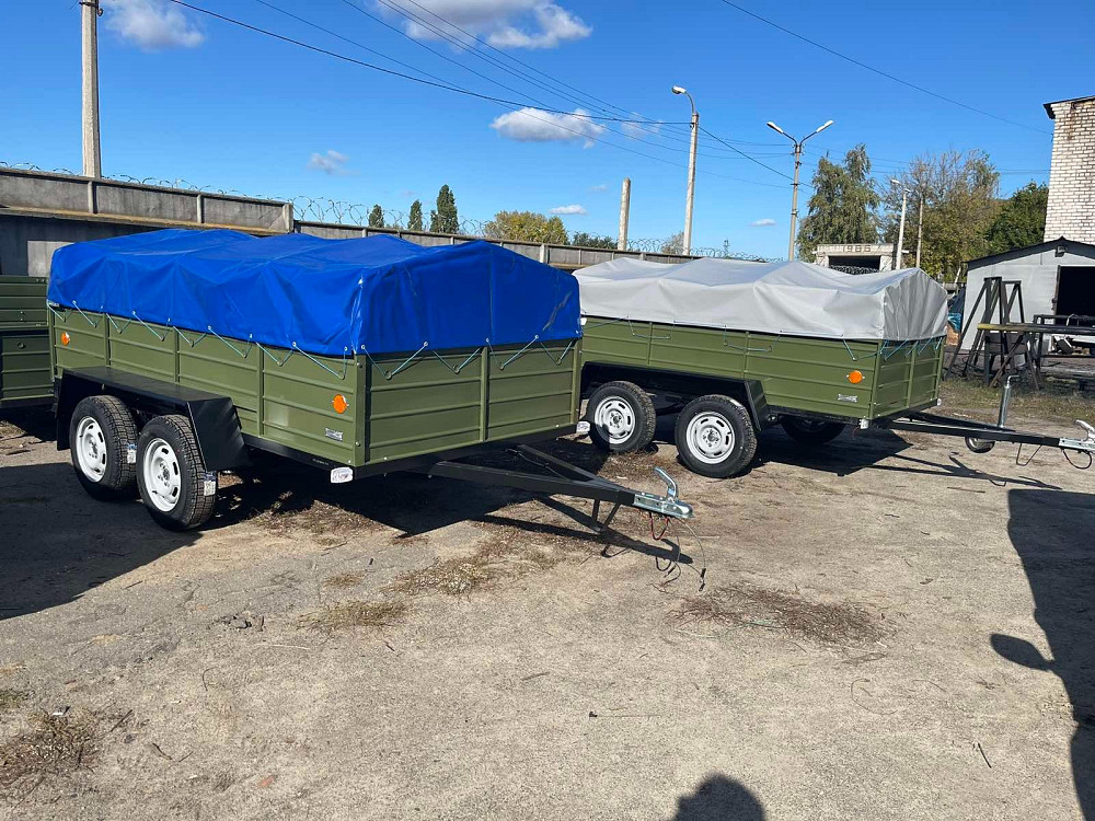 Двовісний причіп під кат.В з реєстрацією Дніпро-25 Пустомыты - изображение 2