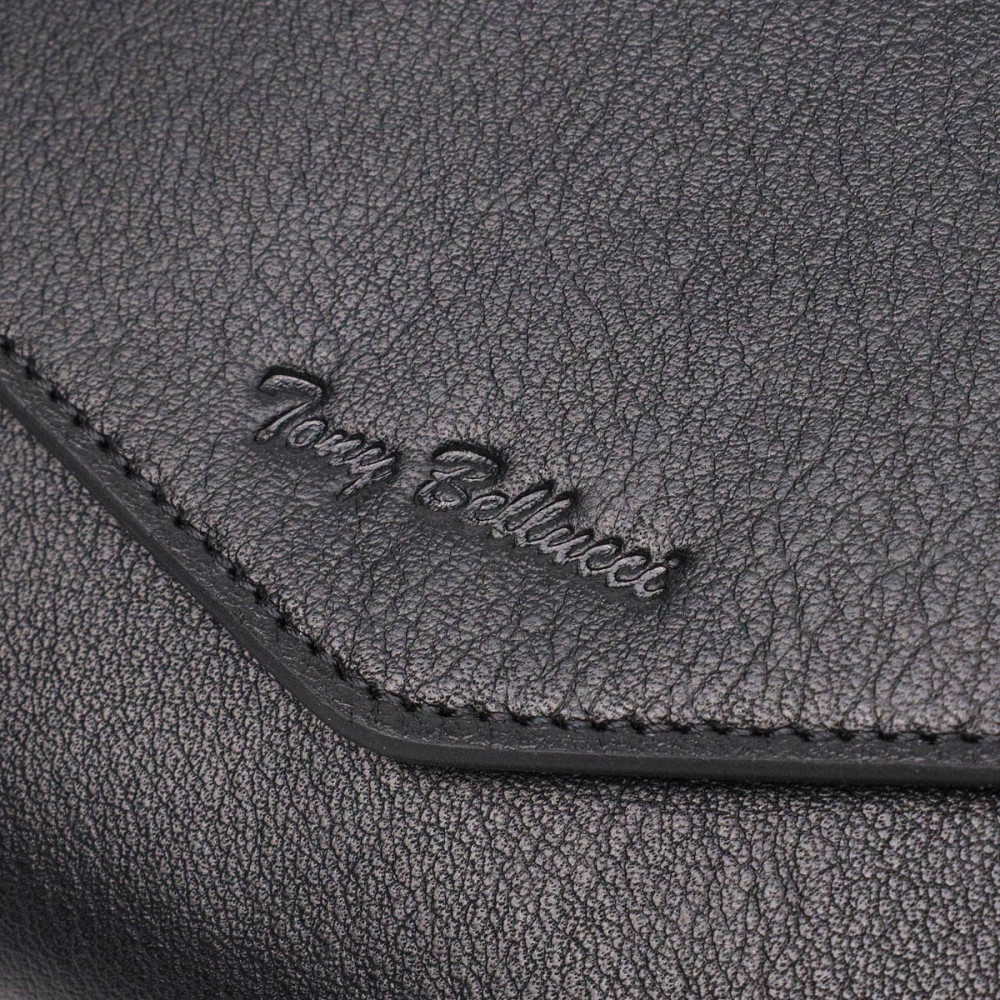 Женское вместительное портмоне из натуральной кожи Tony Bellucci 21976 Черный Киев - изображение 3