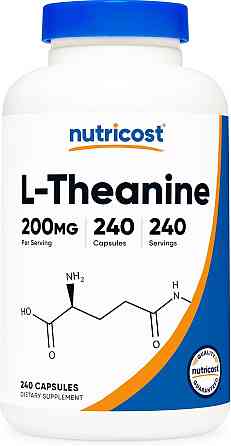 L-Theanine 200 mg 240 Capsules Луцк