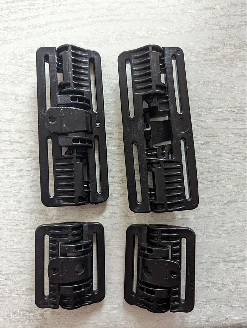 Пряжка швидкого скидання 2M нижня бічна та верхня бічна (ROC/80) колір чорний Днепр - изображение 1