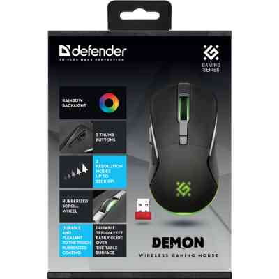 Мышка Defender Demon GM534 Wireless Black (52534) Винница
