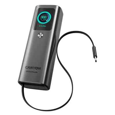 Батарея универсальная Canyon 20000mAh OnPower 265 PD/100W (CNS-CPB265DG) Винница
