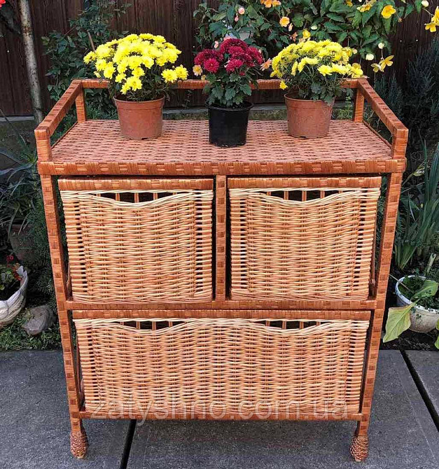 Комод плетеный с ящиками высувными Киев - изображение 3
