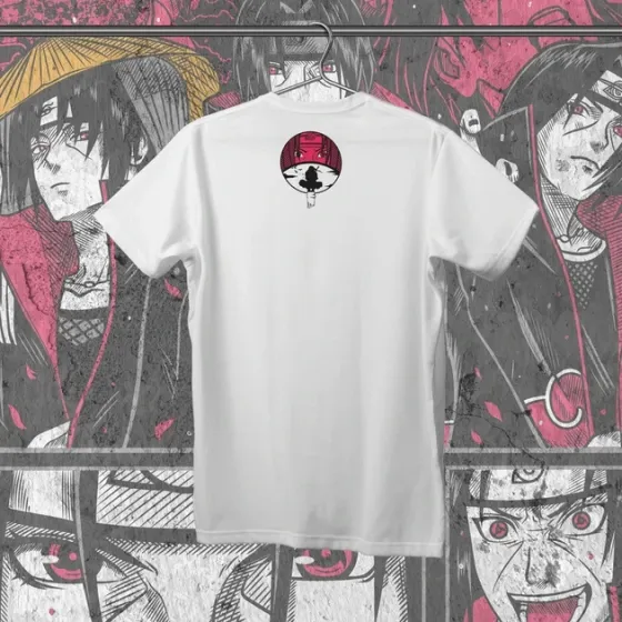 Футболка чоловіча з  принтом Наруто Итачи Учиха 7 WE Розмір 48 Дніпро