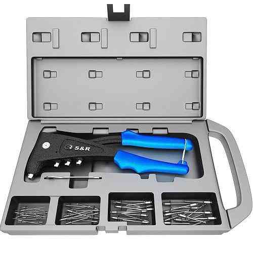 Заклепувальний ключ S&R 284302902 Профі в наборі із заклепками Одеса