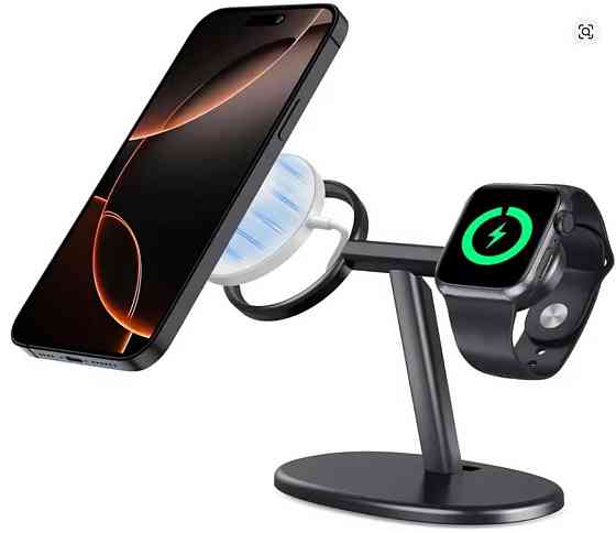 Подставка MagSafe Dock для Apple iPhone 16 15 14 13 12 Watch Se 10 9 8. Харьков