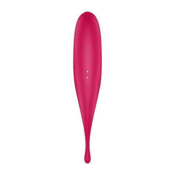 Вакуумний кліторальний стимулятор - Satisfyer Twirling Pro Red Sex Aura Київ