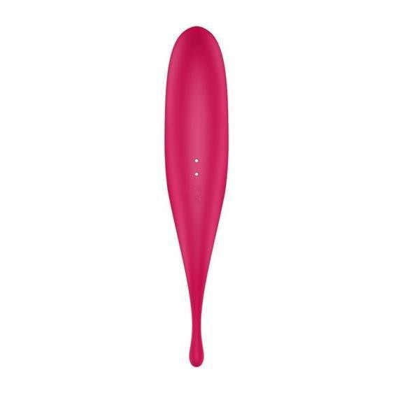 Вакуумний кліторальний стимулятор - Satisfyer Twirling Pro Red Sex Aura Київ - фото 2