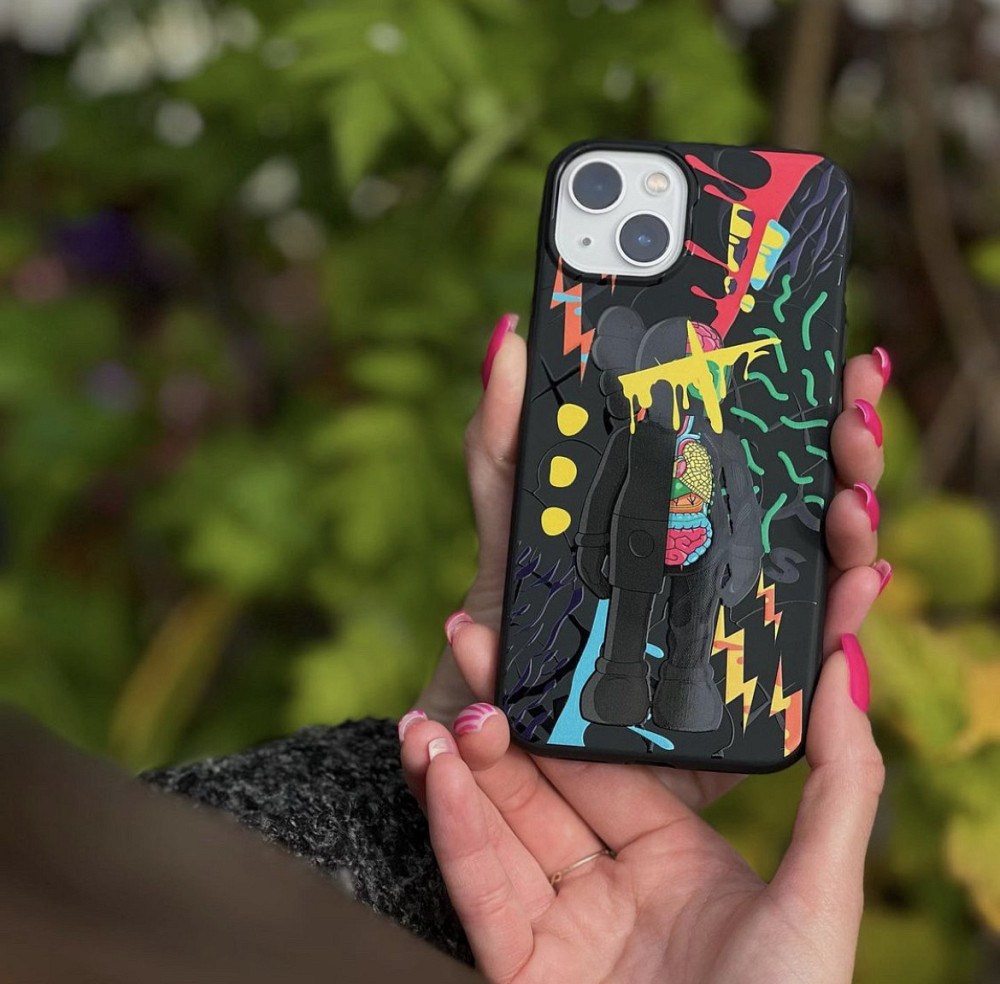 Премиум чехлы на Iphone ,Xiaomi , MEIZU ,HUAWEI и Samsung - Кукла Bearbrick Черновцы - изображение 2