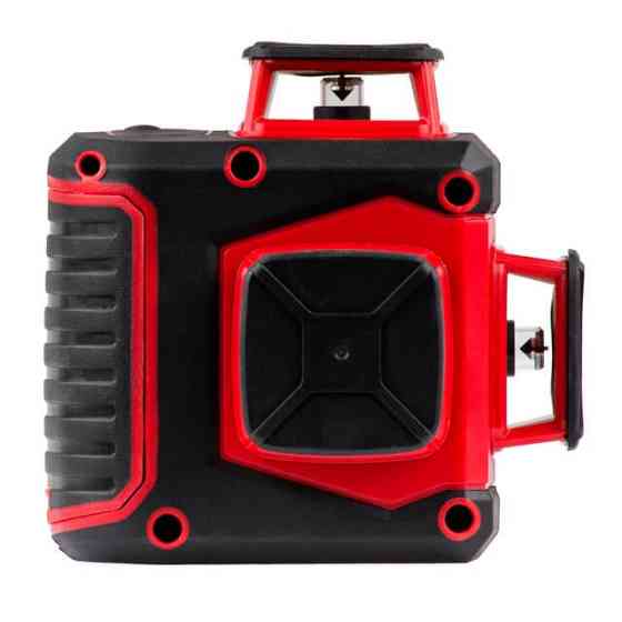 Лазерний рівень INTERTOOL MT-3057, 360°, 3 лазерні головки - зручний розмір і міцний корпус Львів