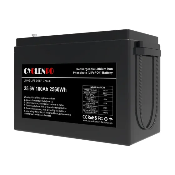 Акумуляторна батарея літій-залізо-фосфатна 25.6В 100Аг Cyclen 25.6V 100AH LiFePo4 (44-00080) Київ