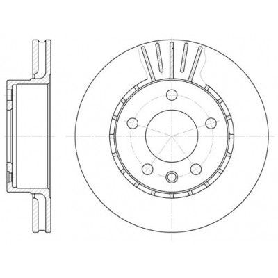 Гальмівний диск REMSA 6202.10 Вінниця - фото 1