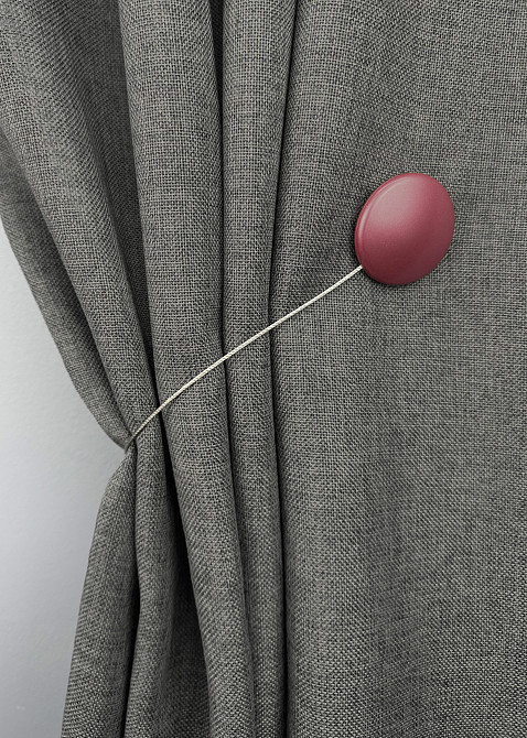 Магниты для штор и гардин Круг 2 шт Коралловый (81-291) Киев - изображение 5