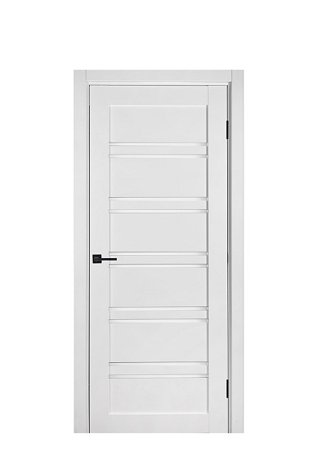 Двери Sun Doors Сицилия New Белый мат + Cтекло сатин 80*200 см Классические межкомнатные двери Киев - изображение 1