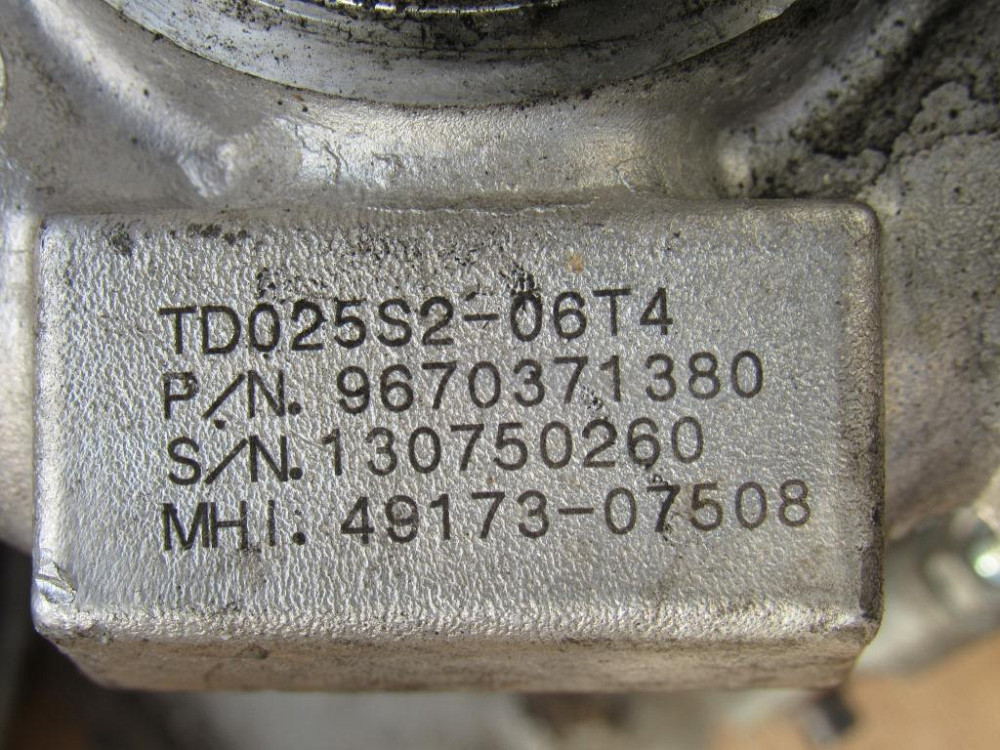 Турбіна Peugeot Partner 1.6 HDI 2009-2015 (9682881380) Ковель - фото 8