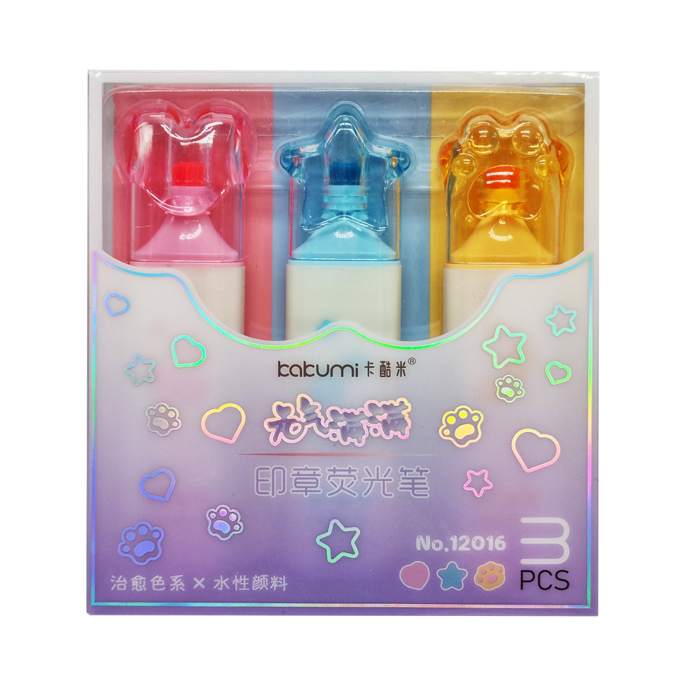 Набор фломастеров-печатей 