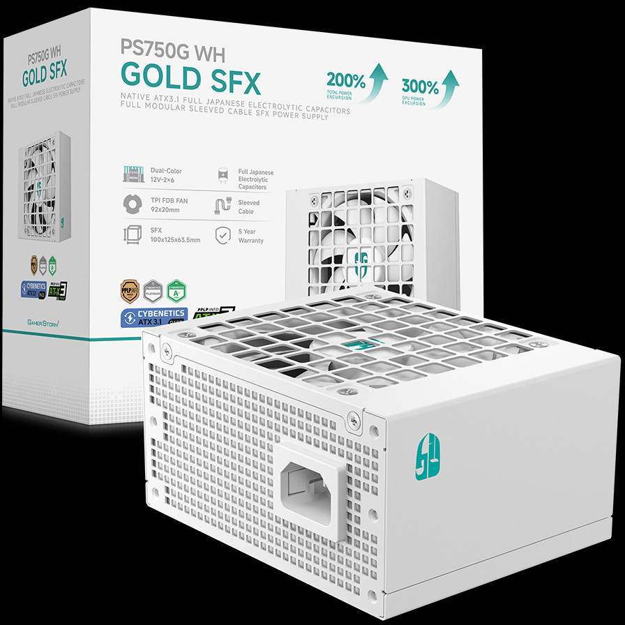Блок живлення DeepCool GamerStorm PS750G 750 W White (R-PS750G-FE0W-JGEU) ( 25527 ) Харьков - изображение 6