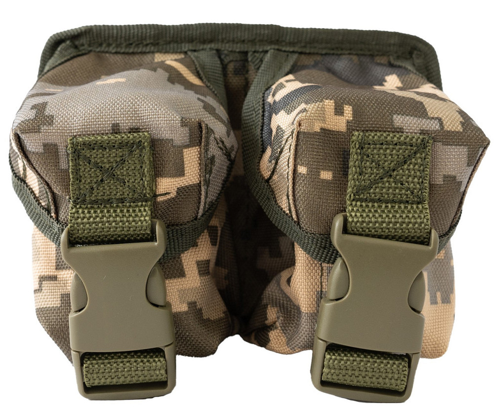 Підсумок підвійний тактичний для зберігання із кріпленням молі Піксель Одеса - фото 4