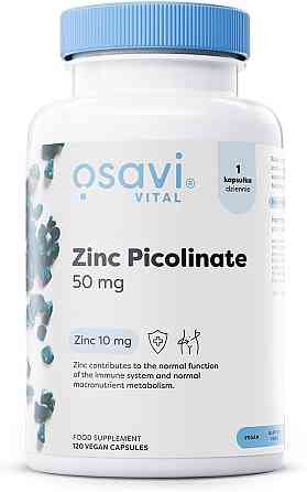 Піколінат цинку Osavi Zinc Picolinate 50 мг 120 капсул Луцьк