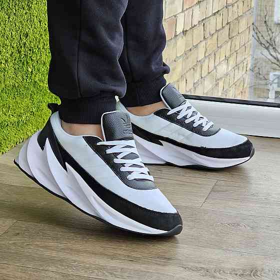 Термо Кроссовки Adidas Белые Мужские Адидас Акулы Черные Еврозима (размеры: 41,42,43,44,45) Видео Обзор - 34-5 Днепр