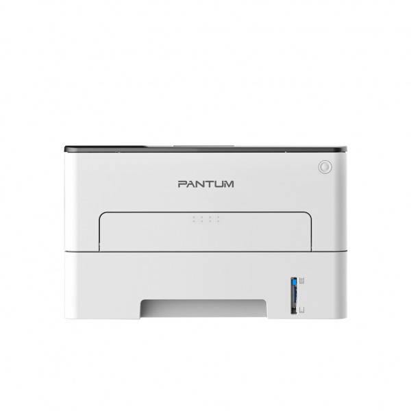 Друкарка А4 Pantum P3010D (30 стор/хв, 1200x1200 dpi, duplex, білий) (P3010D) Київ - фото 1