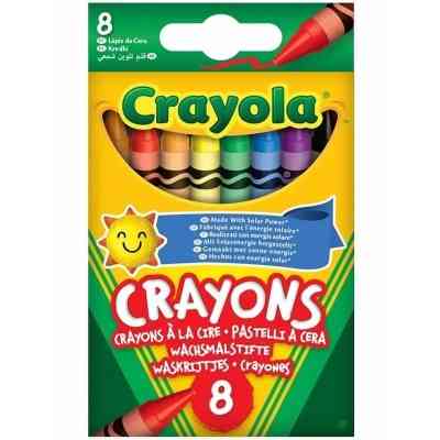 Олівці кольорові Crayola воскові, 8 шт (52-3008) Вінниця