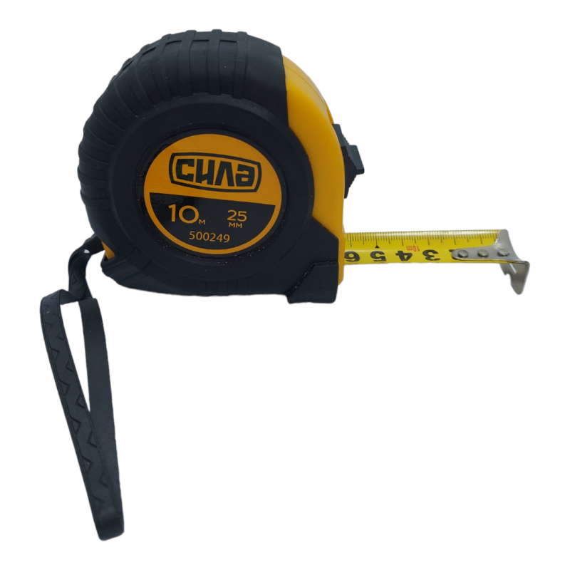 Рулетка обгумована Стандарт 10 м*25 мм (СИЛА-Інструмент) Харків - фото 3