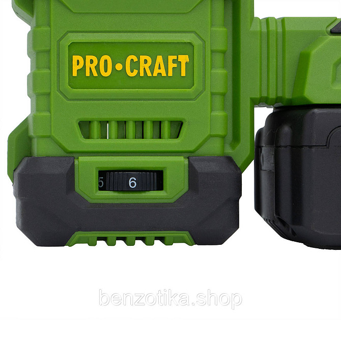 Акумуляторний перфоратор Procraft PHA30 Кейс (з 2 акб та ЗП) Київ - фото 9