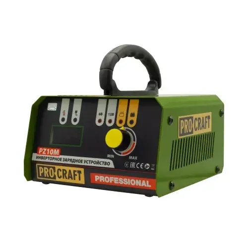 Інверторний зарядний пристрій Procraft PZ10M (6/12 В) — надійний зарядний пристрій з гарантією 36 міс Львів - фото 5