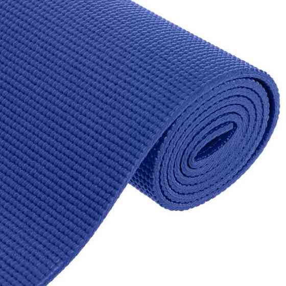 Килимок для йоги та фітнесу Power System PS-4014 PVC Fitness-Yoga Mat Blue (173x61x0.6) Киев