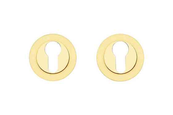 Накладки на цилиндр Gavrohe Z2-EH SB/PB матовое золото/ золото Киев